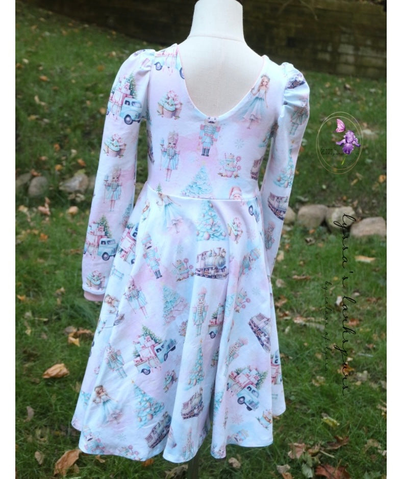 Pastel Nutcracker Dress RTS