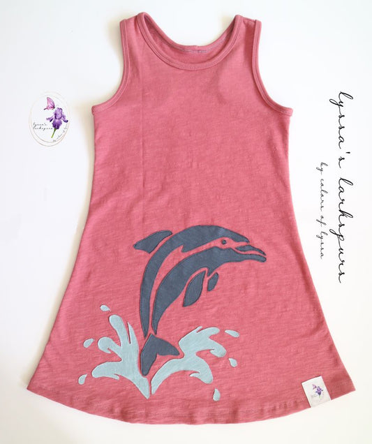 Dolphin Tank Dress - RTS - Size 7